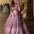 pink net embroidered lehenga choli