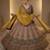 multicolor silk blend printed lehenga choli