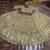 gold net embroidered lehenga choli