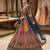 multicolor silk blend printed lehenga choli