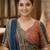 multicolor silk blend printed lehenga choli