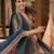 multicolor silk blend printed lehenga choli