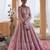 pink silk blend embroidered lehenga choli