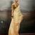 Yellow satin plain dyed saree with unstitched blouse
