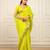 New fancy Soft jimichu silk Embroidered Women's Saree With Blouse Set