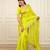 New fancy Soft jimichu silk Embroidered Women's Saree With Blouse Set