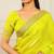 New fancy Soft jimichu silk Embroidered Women's Saree With Blouse Set