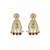 Traditional Moissanite Kundan Dangler Earrings