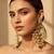 Kundan Kashmiri Pearl Dangler Earrings