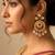 Antique Rajwadi Moissanite Polki Dangler Earrings