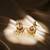 Antique Rajwadi Moissanite Polki Dangler Earrings