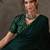 Green color ready to wear semi modal saree with unstitched designer blouse