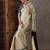 Cream color ready to wear semi modal saree with unstitched designer blouse
