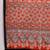 Salmon color ready to wear semi modal saree with unstitched designer blouse
