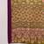 Wine color ready to wear semi modal saree with unstitched designer blouse