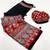 Black color ready to wear semi modal saree with unstitched designer blouse