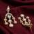 Moissanite Kundan CZ Dangler Earrings