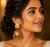 Elegant punjabi style gold plated jhumka earrings
