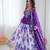 Purple Lehenga Choli With Dupatta Up To 42