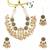 Stone & Pearl Bridal Necklace Set