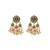 Stone & Pearl Bridal Necklace Set