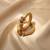 Gold Plated Screw Openable Patli Kada Bangles, Set of 2