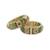 Red & Green Stone Rajwadi Heritage Screw Openable Kada Bangles, Set of 2
