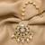 Moissanite Polki Pearl Chand Maang Tikka