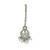 Moissanite Polki Pearl Chandbali Maang Tikka