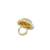 Meenakari Kundan Moissanite Polki Rajwadi Adjustable Ring