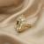 Moissanite Polki Adjustable Ring