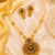 Royal Filigree Pearl Pendant Necklace Set