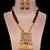 Traditional Red Green Beaded Heritage Necklace