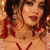 Gold Plated Glossy Red Beaded Choker Set