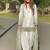 White art silk printed salwar kameez