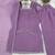 Lavender silk blend plain kurta set