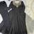 Black crepe embroidered anarkali set