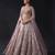 pink net embroidered lehenga choli