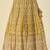 mustard net embroidered lehenga choli