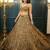 champagne net embroidered lehenga choli
