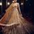 gold georgette embroidered lehenga choli