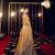 gold georgette embroidered lehenga choli