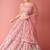 pink net embroidered lehenga choli