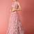 pink net embroidered lehenga choli