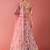 pink net embroidered lehenga choli