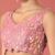 pink net embroidered lehenga choli