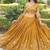 mustard silk blend embroidered lehenga choli