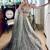 silver silk blend embroidered lehenga choli