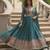 Blue georgette readymade suit with embroidery & sequence work