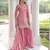 Pink silk readymade suit with embroidery & sequince work